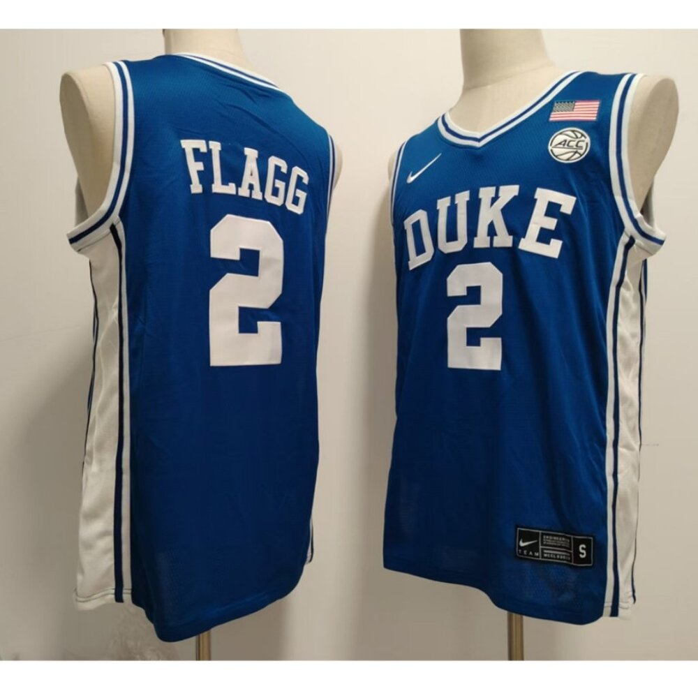 Mens Cooper Flagg Blue Stitched Jersey